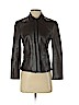 W by Worth 100% Leather Brown Leather Jacket Size 2 - photo 1