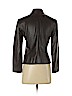 W by Worth 100% Leather Brown Leather Jacket Size 2 - photo 2