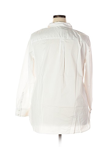 Talbots Long Sleeve Button-Down Shirt (view 2)