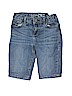 Gap Kids Solid Blue Denim Shorts Size 8 - photo 1