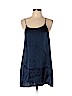 Asceno 100% Silk Blue Casual Dress Size L - photo 1