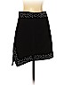 Intermix 100% Leather Black Leather Skirt Size P (petite) - photo 2