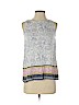 Ann Taylor LOFT 100% Cotton Blue Sleeveless Blouse Size XS (petite) - photo 1