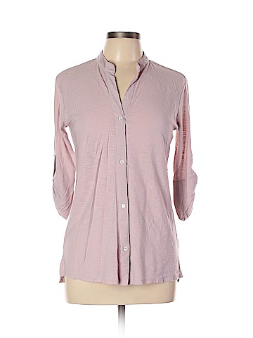 James Perse 3/4 Sleeve Button-Down Shirt (view 1)