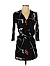H&M 100% Viscose Black Casual Dress Size 2 - photo 1