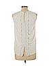 Daniel Rainn 100% Rayon White Sleeveless Blouse Size L (petite) - photo 2