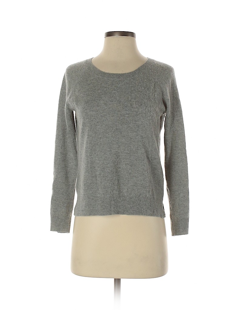 Theory 100% Cashmere Gray Cashmere Pullover Sweater Size S - photo 1