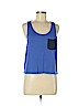 Victoria's Secret Pink Blue Sleeveless T-Shirt Size M - photo 1