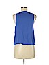 Victoria's Secret Pink Blue Sleeveless T-Shirt Size M - photo 2