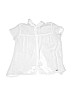 Abercrombie White Short Sleeve Blouse Size XL (kids) - photo 1