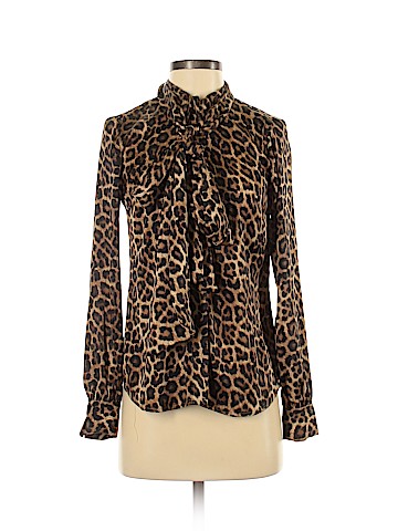 MICHAEL Michael Kors Long Sleeve Blouse (view 1)