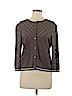 St. John Sport Brown Wool Cardigan Size M - photo 1