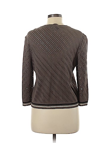 St. John Sport Wool Cardigan (view 2)