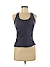 Zara 100% Cotton Blue Tank Top Size S - photo 1