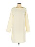 Beau Jours 100% Polyester Ivory Casual Dress Size M - photo 1
