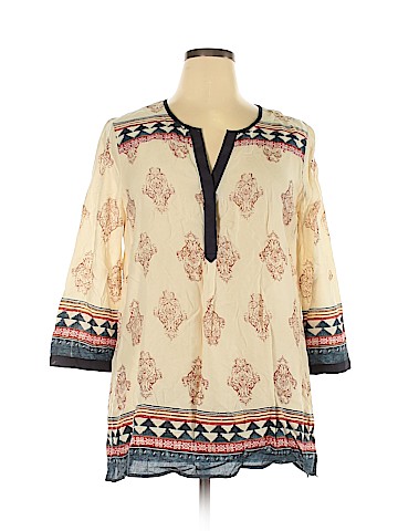 Lucky Brand 3/4 Sleeve Blouse (view 1)