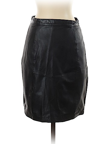 Assorted Brands Leather Skirt (view 1)