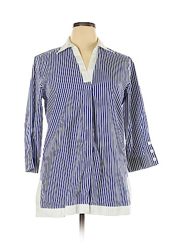 Foxcroft 3/4 Sleeve Blouse (view 1)