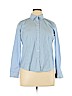 Talbots Blue Long Sleeve Button-Down Shirt Size 14 (petite) - photo 1