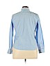 Talbots Blue Long Sleeve Button-Down Shirt Size 14 (petite) - photo 2