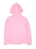 Justice Graphic Pink Zip Up Hoodie Size 10 - photo 2