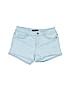 DKNY 100% Cotton Blue Denim Shorts Size 12 - photo 1