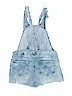 Forever 21 Blue Overall Shorts Size 11 - 12 - photo 2