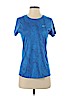 Nike 100% Polyester Blue Active T-Shirt Size S - photo 1