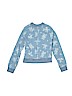 Tinsey 100% Cotton Floral Blue Jacket Size S (youth) - photo 2