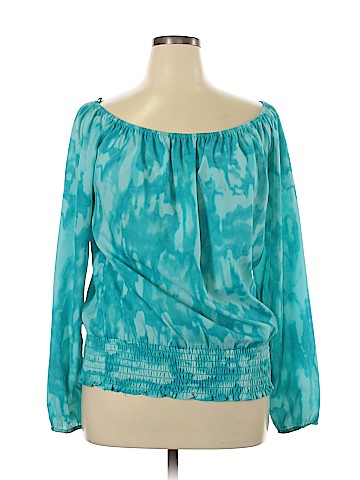 MICHAEL Michael Kors Long Sleeve Blouse (view 1)