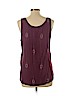 Mudd 100% Rayon Burgundy Sleeveless Top Size L - photo 2