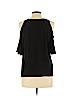 Monteau 100% Polyester Black 3/4 Sleeve Blouse Size L - photo 2