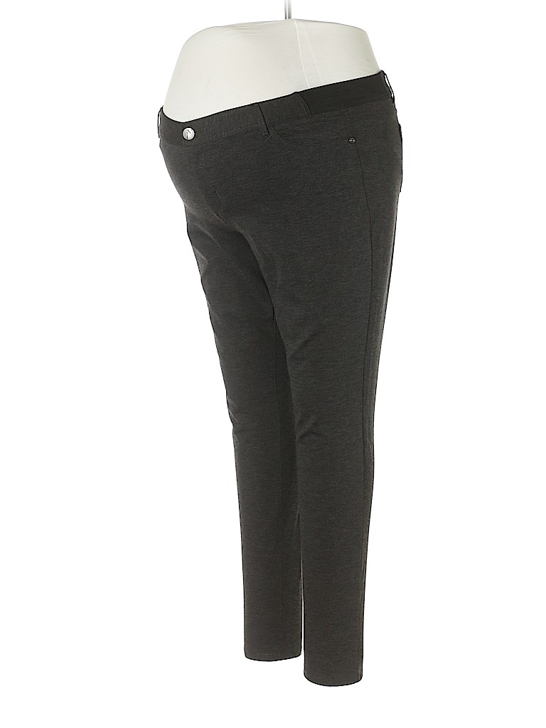 Simply Vera Vera Wang Gray Casual Pants Size XL - photo 1