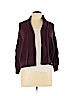 Liz Claiborne Burgundy Cardigan Size L (petite) - photo 1