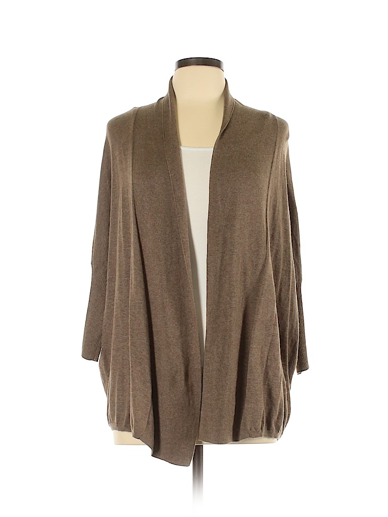 Investments Tan Cardigan Size L (petite) - photo 1