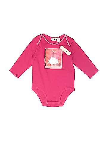 DKNY Long Sleeve Onesie (view 1)