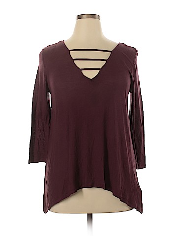 Mudd 3/4 Sleeve Top (view 1)
