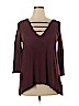 Mudd Burgundy 3/4 Sleeve Top Size XL - photo 1