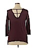 Mudd Burgundy 3/4 Sleeve Top Size XL - photo 2