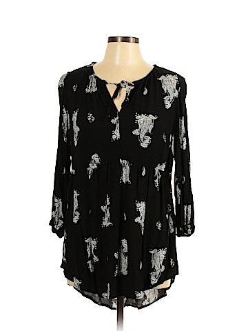 Torrid 3/4 Sleeve Blouse (view 1)