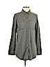 BP. 100% Rayon Gray Long Sleeve Button-Down Shirt Size XS - photo 1