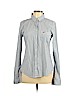 Hollister 100% Cotton Blue Long Sleeve Button-Down Shirt Size L - photo 1
