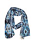 Assorted Brands 100% Polyester Print Blue Scarf One size - photo 1