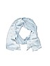 St. John 100% Silk Solid Blue Silk Scarf One size - photo 1