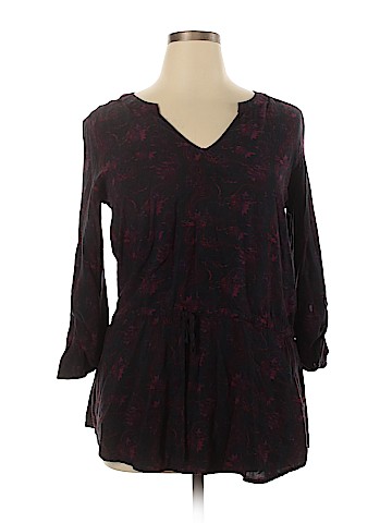 Market and Spruce Long Sleeve Blouse (view 1)