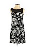 Vince Camuto 100% Polyester Black Casual Dress Size XS (petite) - photo 1