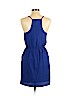 Lush 100% Polyester Blue Casual Dress Size L - photo 2
