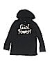 OshKosh B'gosh 100% Cotton Graphic Black Pullover Hoodie Size 14 - photo 1