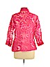 Notations Pink 3/4 Sleeve Button-Down Shirt Size L (petite) - photo 2