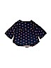 Gymboree 100% Cotton Blue 3/4 Sleeve Blouse Size 5 - 6 - photo 1